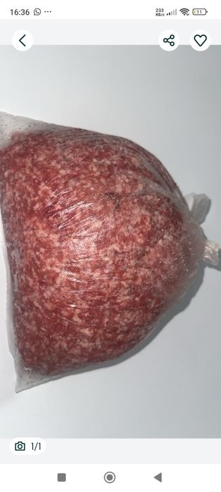 Фарш говяжий свежий