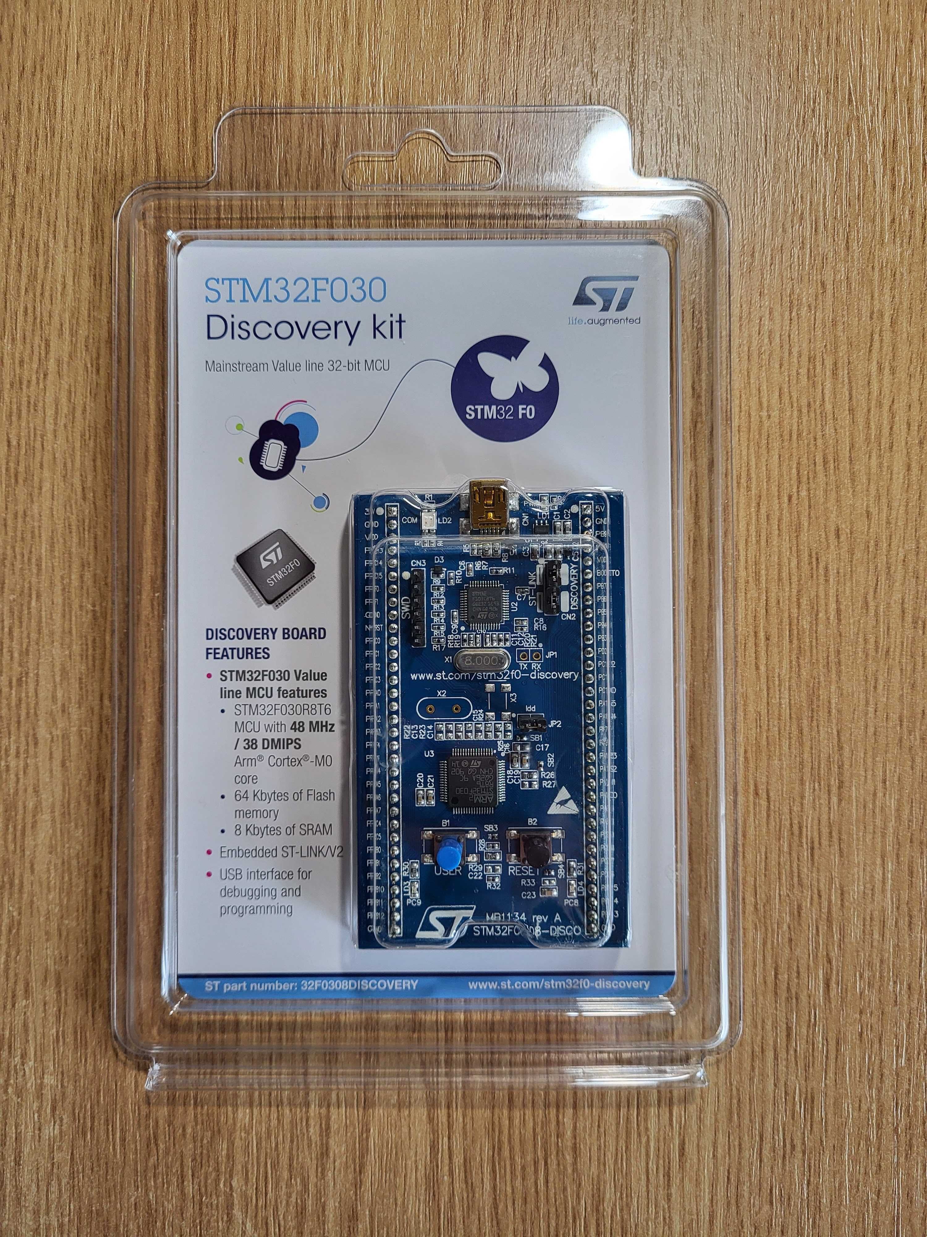 Placa de dezvoltare STM32F0308