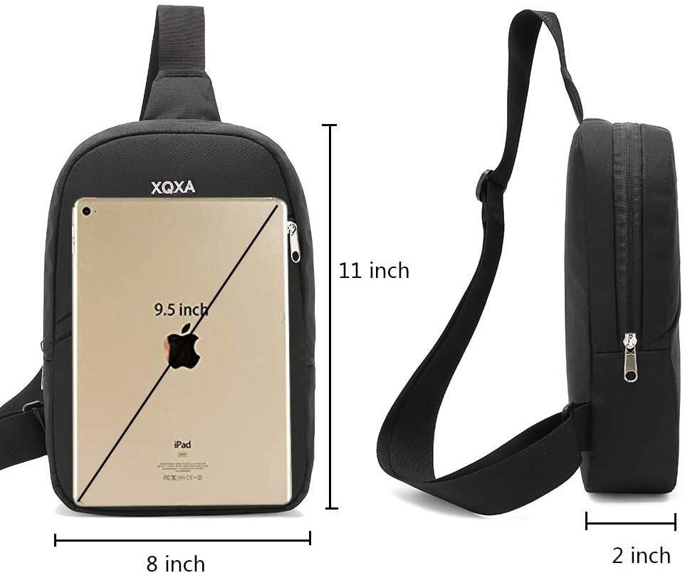 Сумка – мини-рюкзак с одной лямкой XQXA, можно использовать для спорта