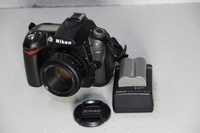 Nikon D90 kit 50mm F/1.8 D (как новый,настроения 6800к)