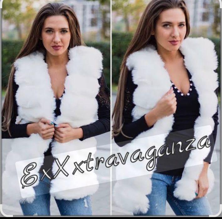 Дамски пухен елек Л/ХЛ за 30лв.