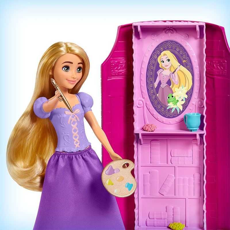 Кукла Disney Princess Кулата на Рапунцел кукла Рапунцеп Замък Mattel