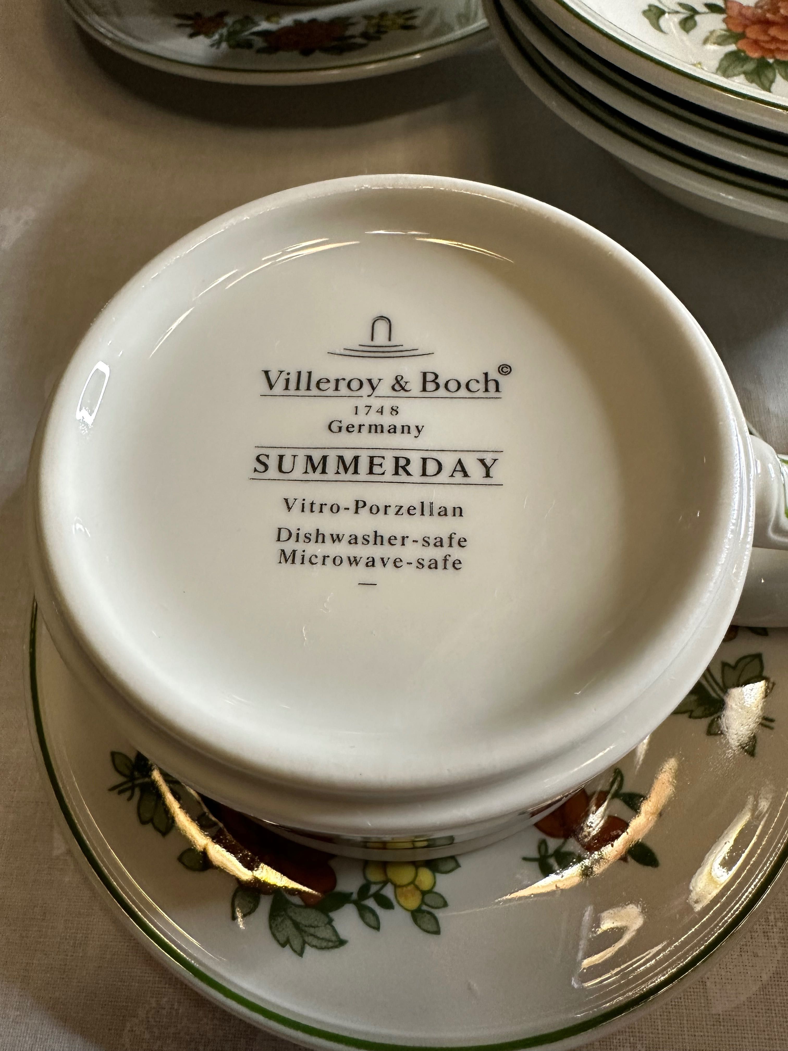 Villeroy & Boch - Summerday Сервиз за хранене за 6 човека