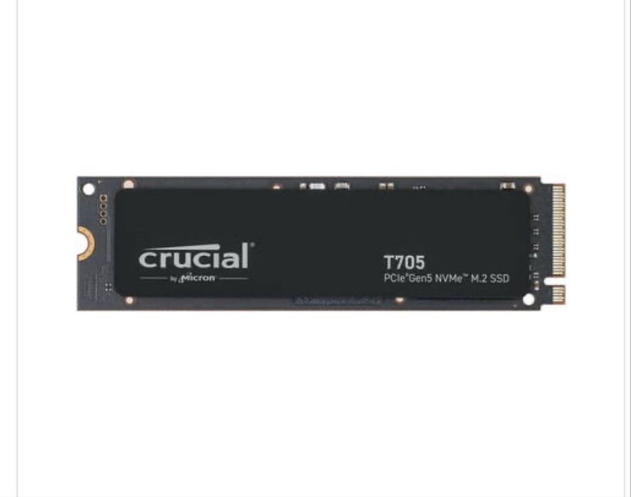 SSD Crucial T705 4TB PCIe Gen5 NVMe M.2 CT4000T705SSD3