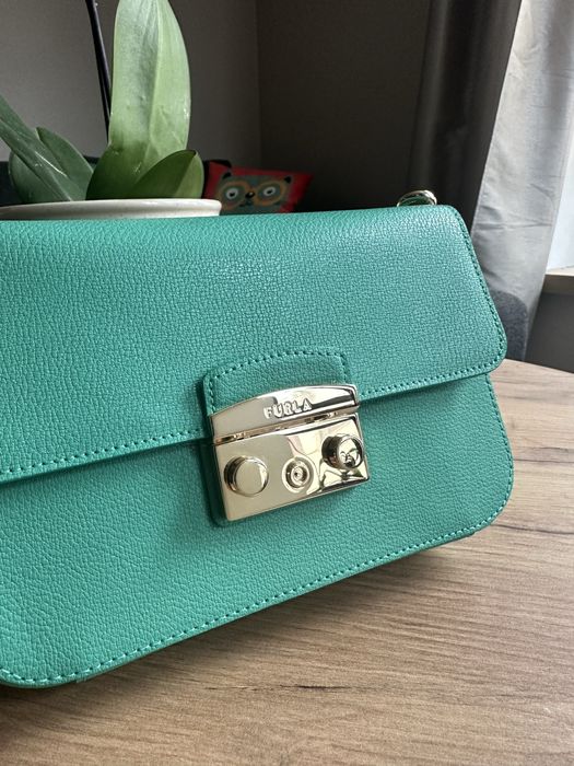 Чанта Furla Metropolis Crossbody Emerald