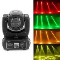 Set 4 sau 8 Moving Head 120 W Led Beam + Spot - 7R Dj Club Formatie