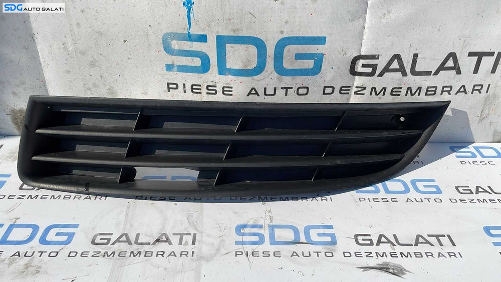 Grila Stanga Bara Spoiler Fata Volkswagen Passat B6 2005 - 2010 Cod 3C0853665 [2212]