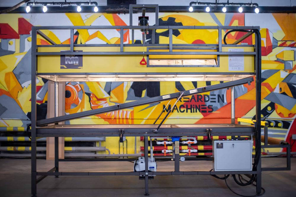 Пресс мембранно-вакуумный