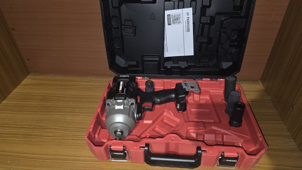 Parkside Безжичен ударен гайковерт 20V