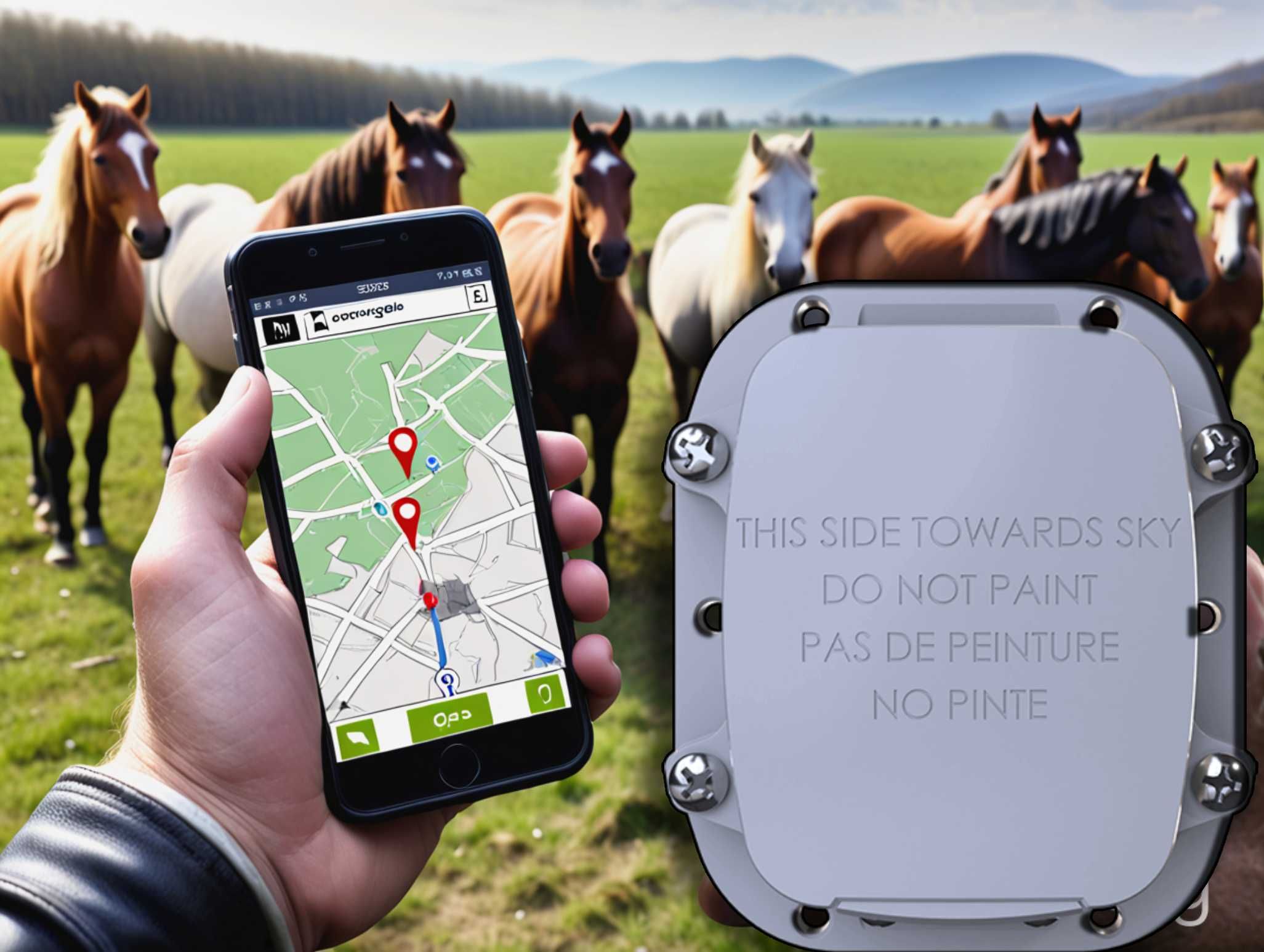 Узнай, где лошадь по GPS! SmartOneC. Работает до 5-8 мес