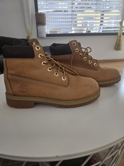 Зимни боти Timberland , естествена кожа