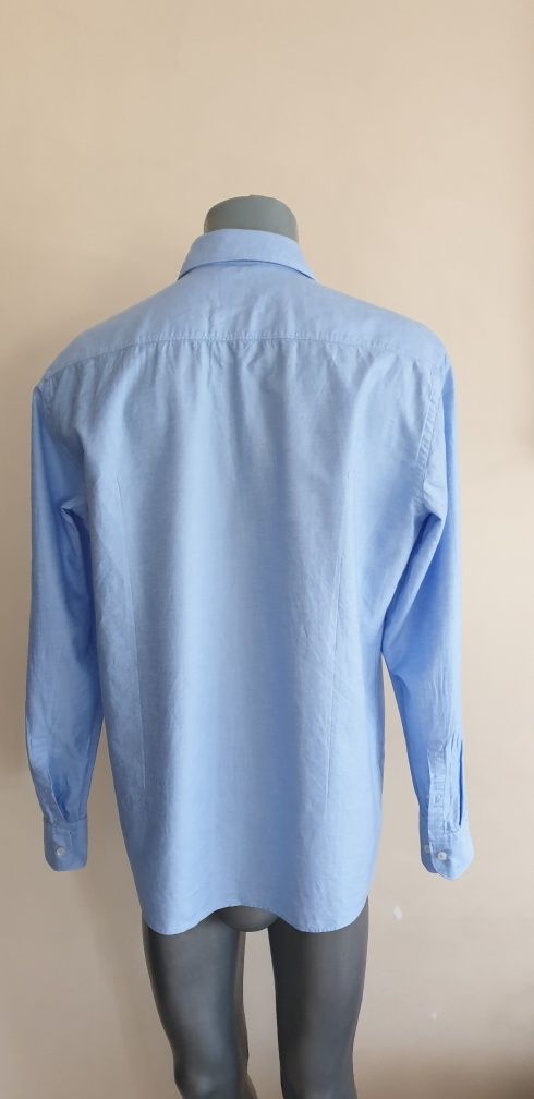 Hugo Boss Len / Organic Cotton Slim  / 42 - L - 16 /1/2 НОВО! ОРИГИНАЛ