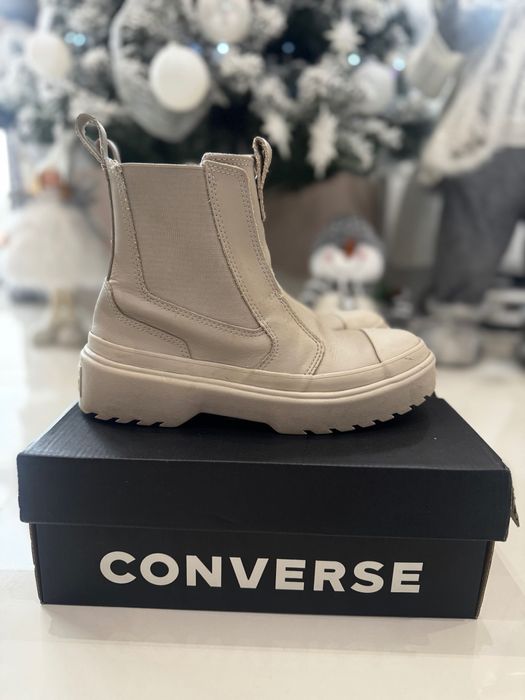 Боти от естествена кожа CONVERSE