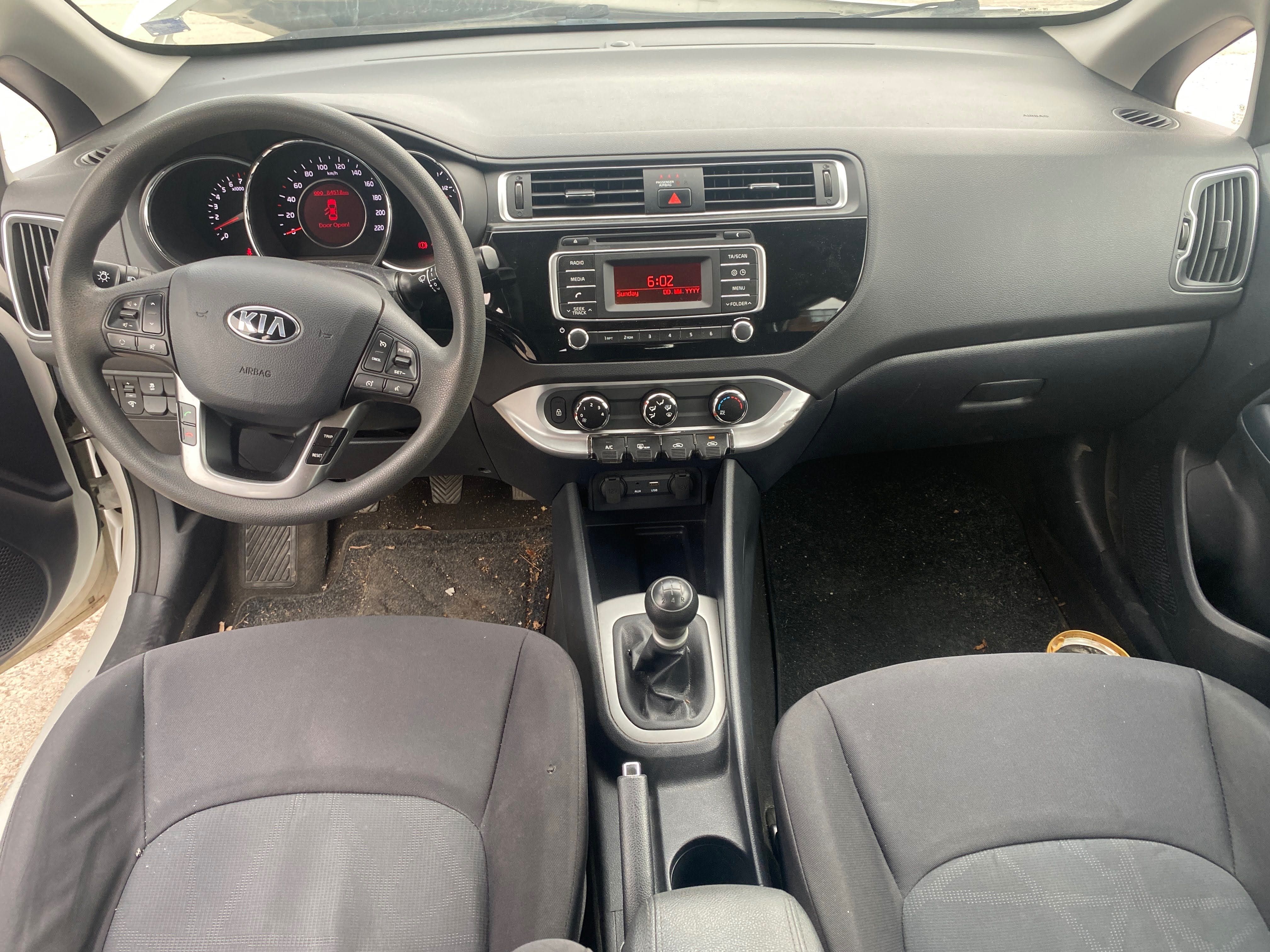 Kia Rio 1. 2i, двигател G4LA, 84 кс., скоростна кутия HA1610, 5 ск.