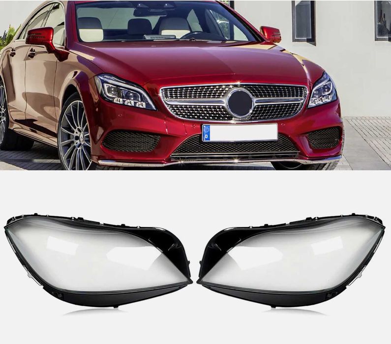 Капаци фарове Mercedes 257 CLS (18-21) LED Henon Tuning АМГ пакет ново