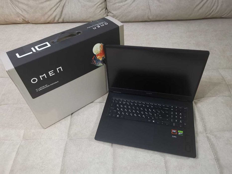 Топовый игровой ноутбук HP Omen 17 FHD, RTX4070, На гарантии, новый