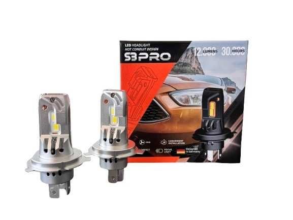 LED Диодни крушки, лед крушки H4 с вграден вентилатор LED - T281
