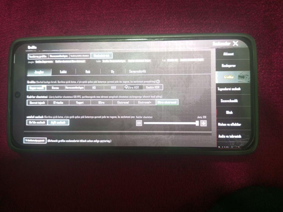 Poco x7 pro 5g 120fps