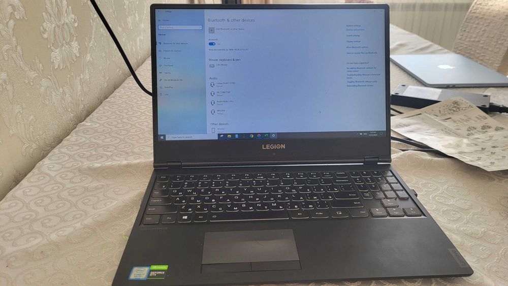 Ноутбук Legion 16 ram, gtx 6gb