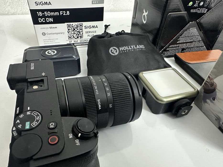 Комплект для фото-видеосъемки SONY A6700