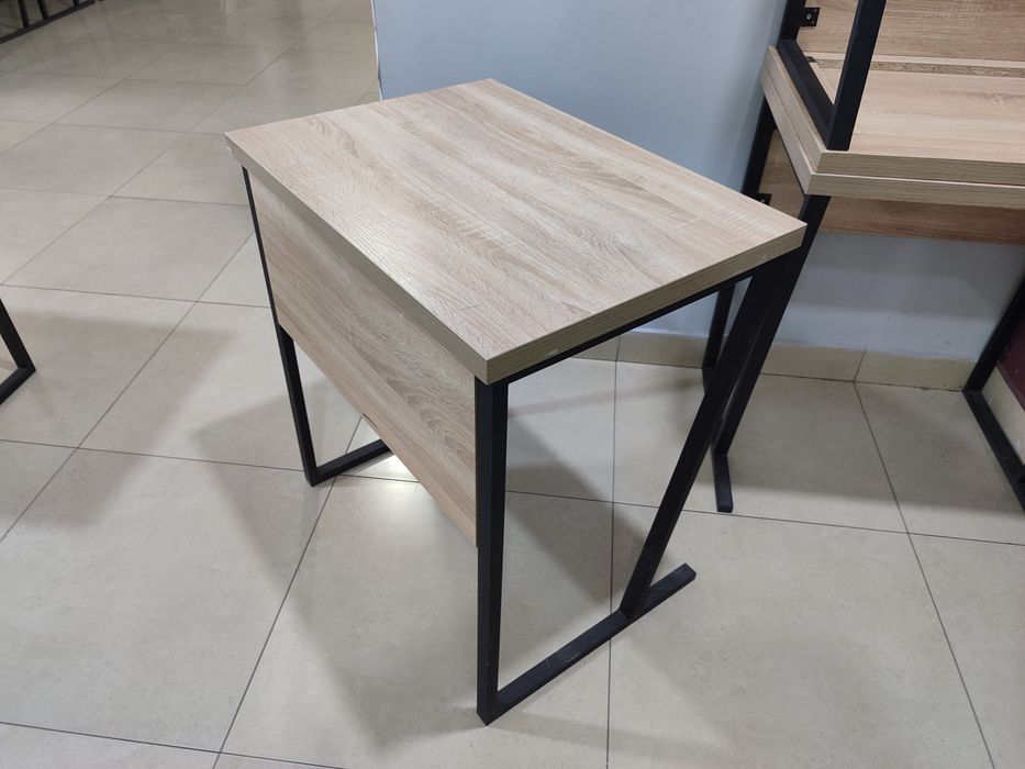 Loft 1 kishilik parta 70x50 ofis va o'quv markazi uchun stol офисный