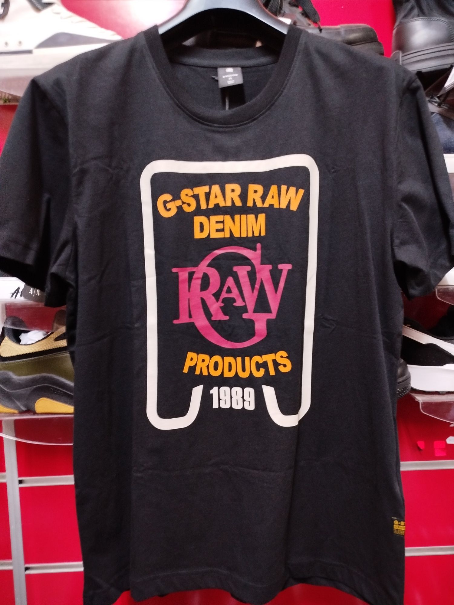 Оригинална тениска G-Star Raw Multicolor M , L , XL нова мъжка черна