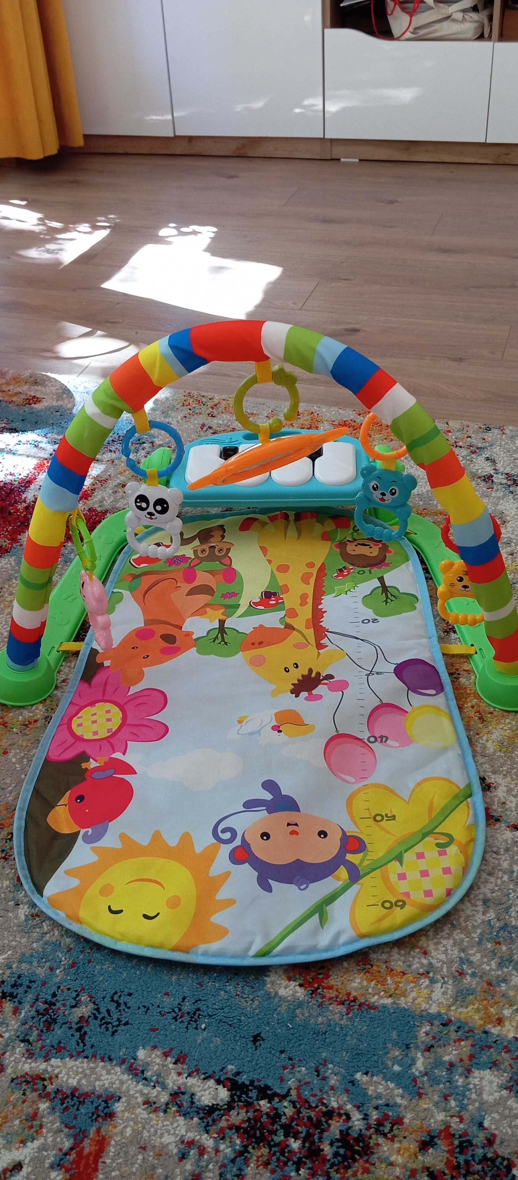 Активна гимнастика Bambino Пиано 3в1, с Музика и Светлини, Многоцветна