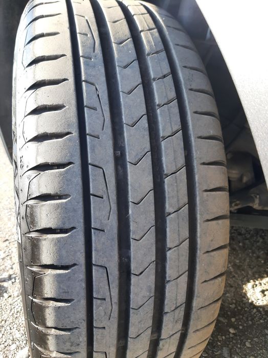 4бр.оригинални  лети  джанти с нови гуми за Фолксваген-VW-5X112-16цола