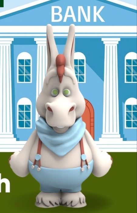 Обмен игрушек игрушки макро makro дружная ферма петух ослик ворона