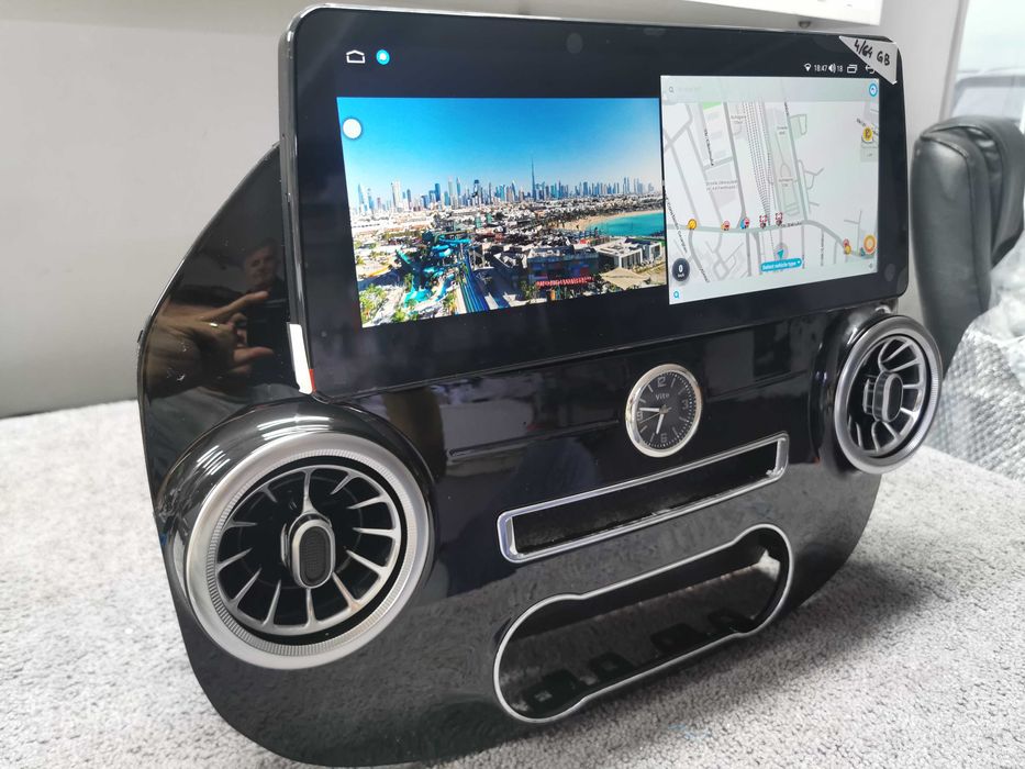 Navigatie Android Mercedes Vito/Viano octacore 4/64gb port SIM