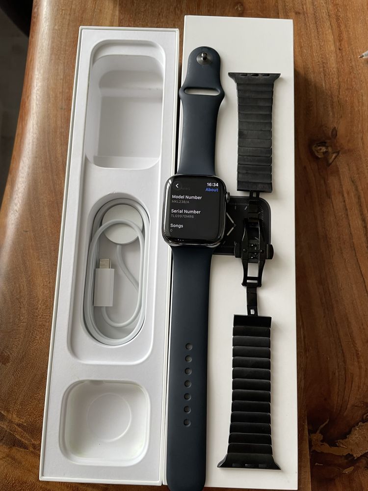 Apple watch 7 45mm Stainless steel LTE