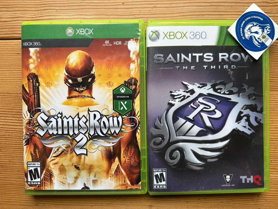 Saints Row 2 + Saints Row The Third Xbox 360 съвместими с Xbox One