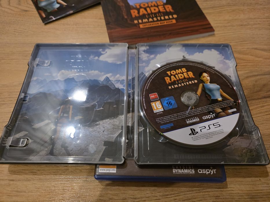 Tomb Raider 1-3 deluxe edition ps5