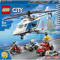 LEGO City Police - Urmarire cu elicopterul politiei 60243, 212 piese