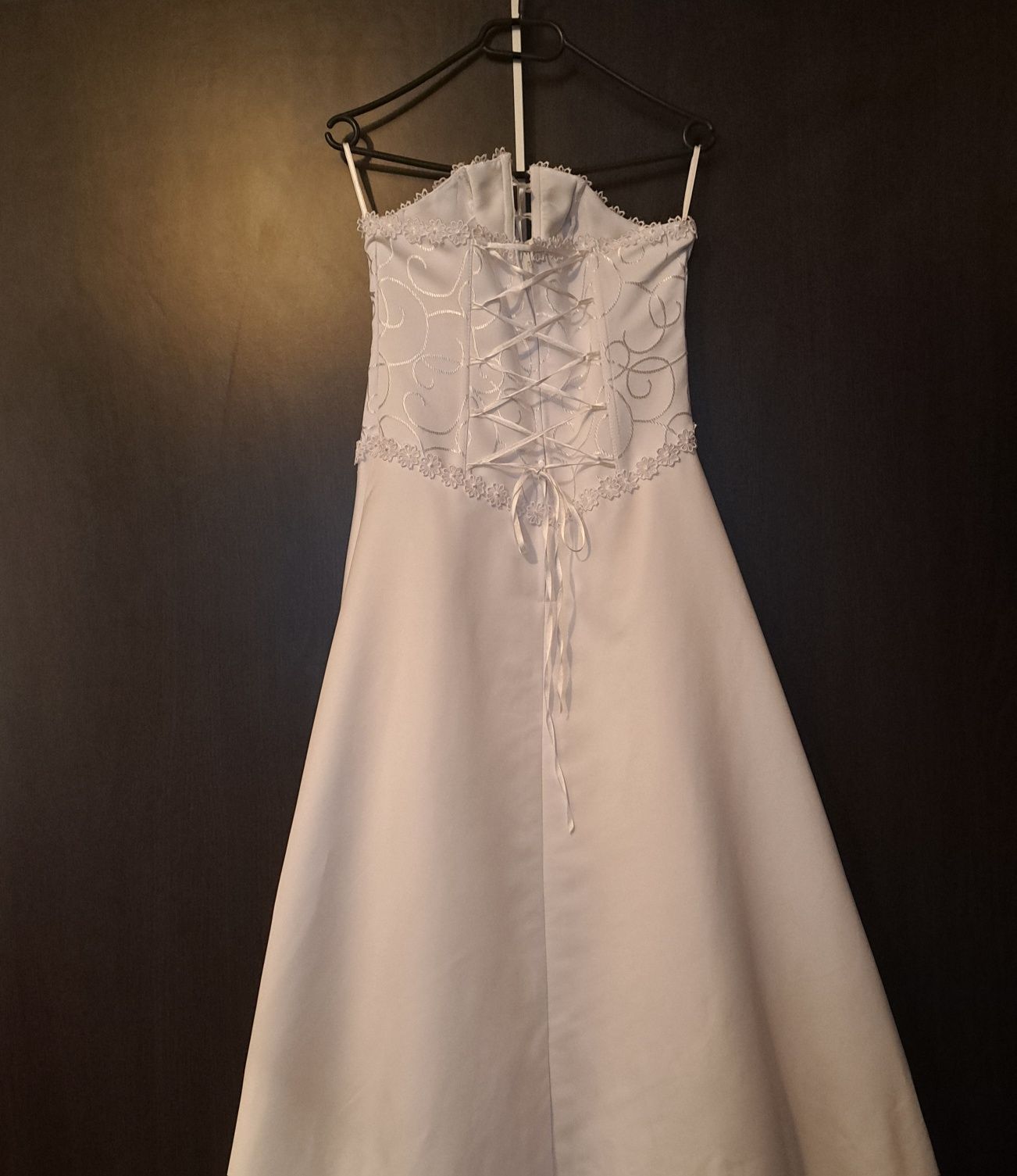 Rochie de mireasă tafta mată