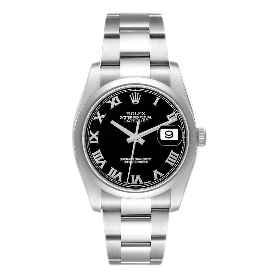Rolex Datejust 36 Black Dial