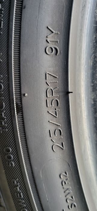 2 anvelope 215 45 17 hankook toate anotimpurile 2020