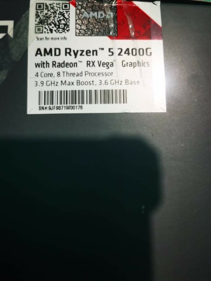 Processor AMD Ryzen 5 2400G