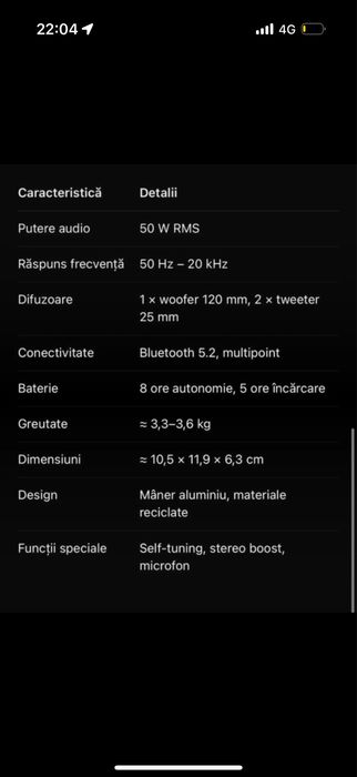 Boxă Harman Kardon Onyx Studio 8, nouă