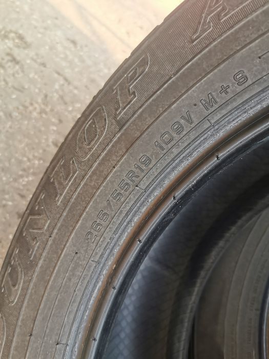 265 55 19 dunlop 4бр 350лв