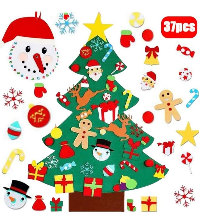 Brazi din fetru cu decorațiuni invluse- material didactic