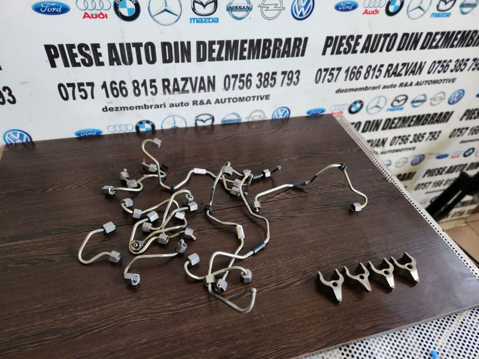 Conducta Motorina Injector Rampa Pompa Brida Bride Injectoare Bmw Noi Sub 1.000 Km 2.0 D B47 Euro 6