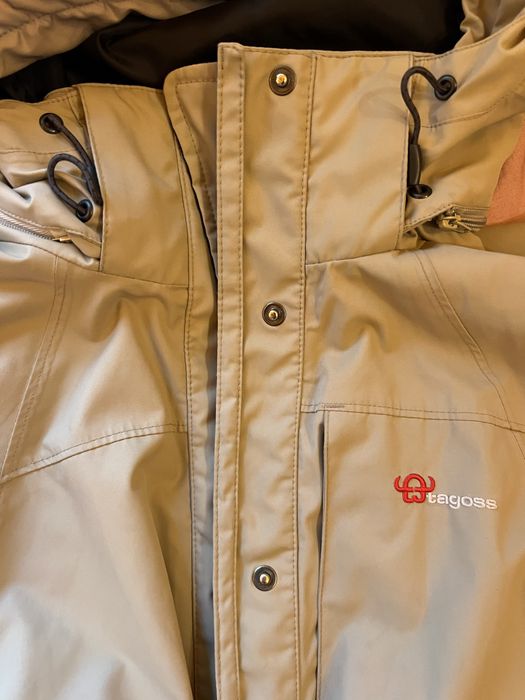 Бежово скиорско яке 2 в 1