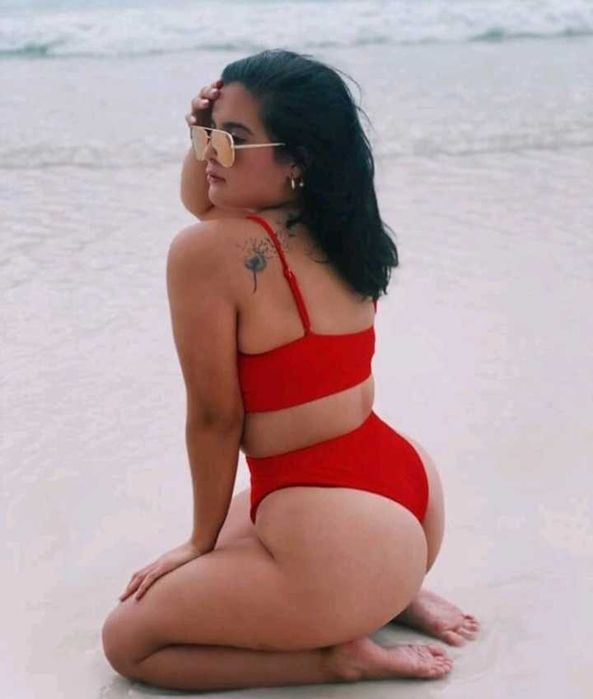 Costum de baie cu talie înaltă M si L