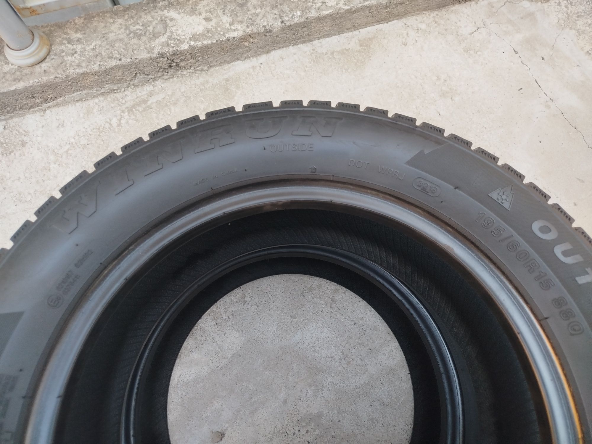 195 60 R15 Shina Zimniy 2 dona