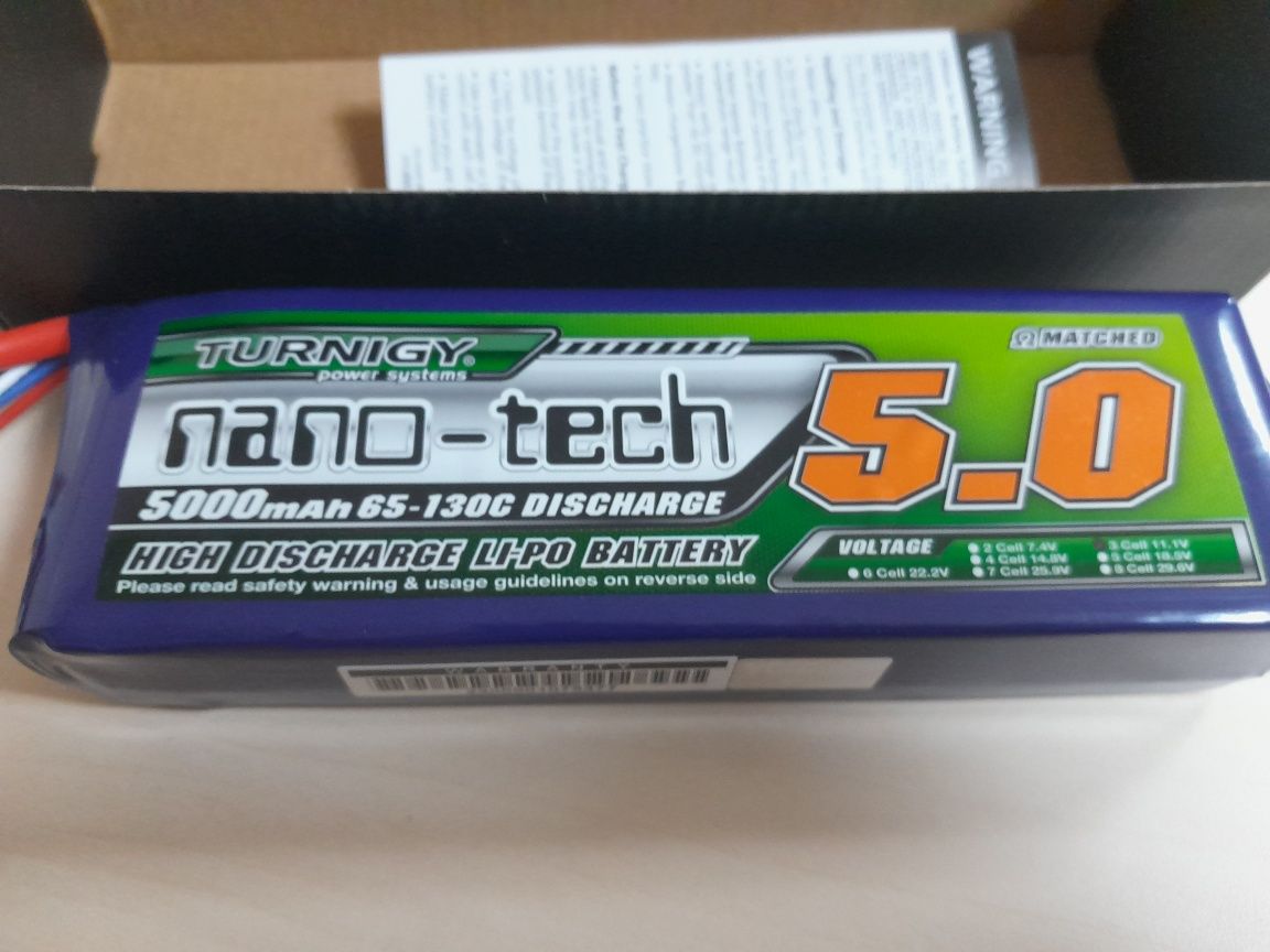 Acumulator Litiu-PO 3S Turnigy 5000 mAh 130C