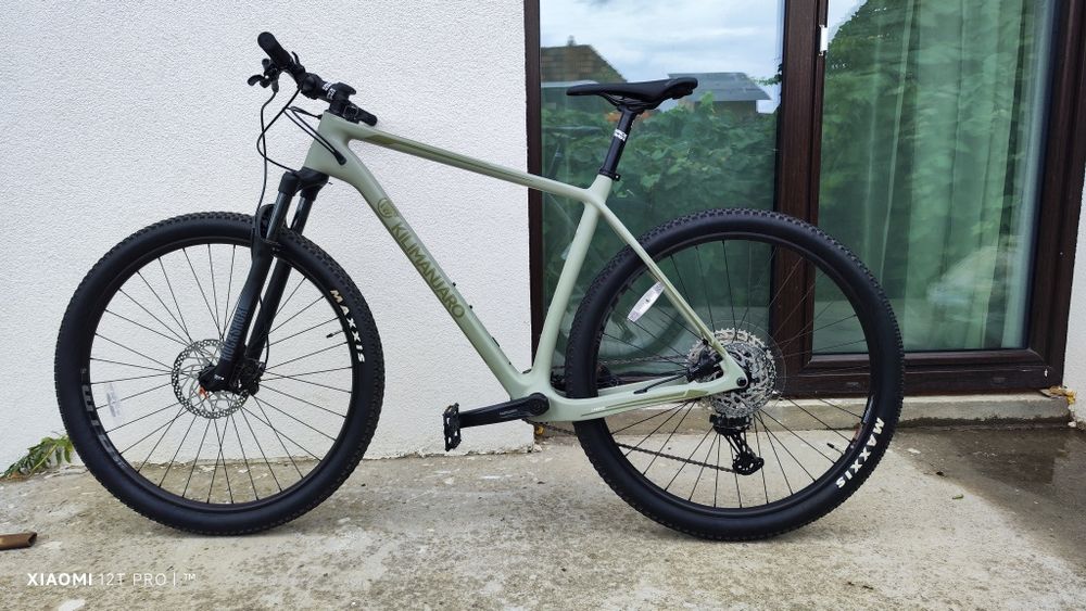 Mountain bike bicicleta fibră carbon