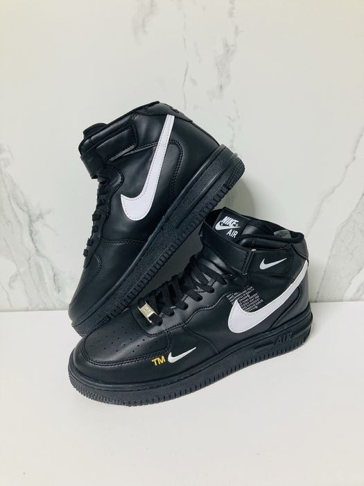 Ghete Nike AF1 Full Black