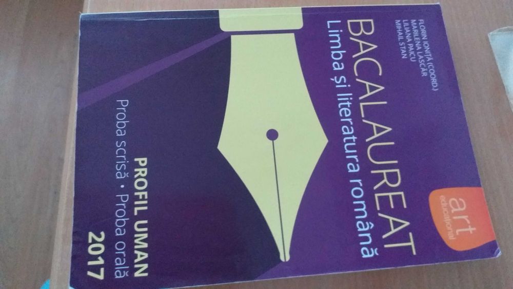 Bacalaureat , Limba si literatura romana, Profil uman