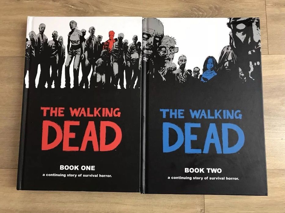 комикс Walking Dead Живите мъртви колекция луксозно издание 1-7+9